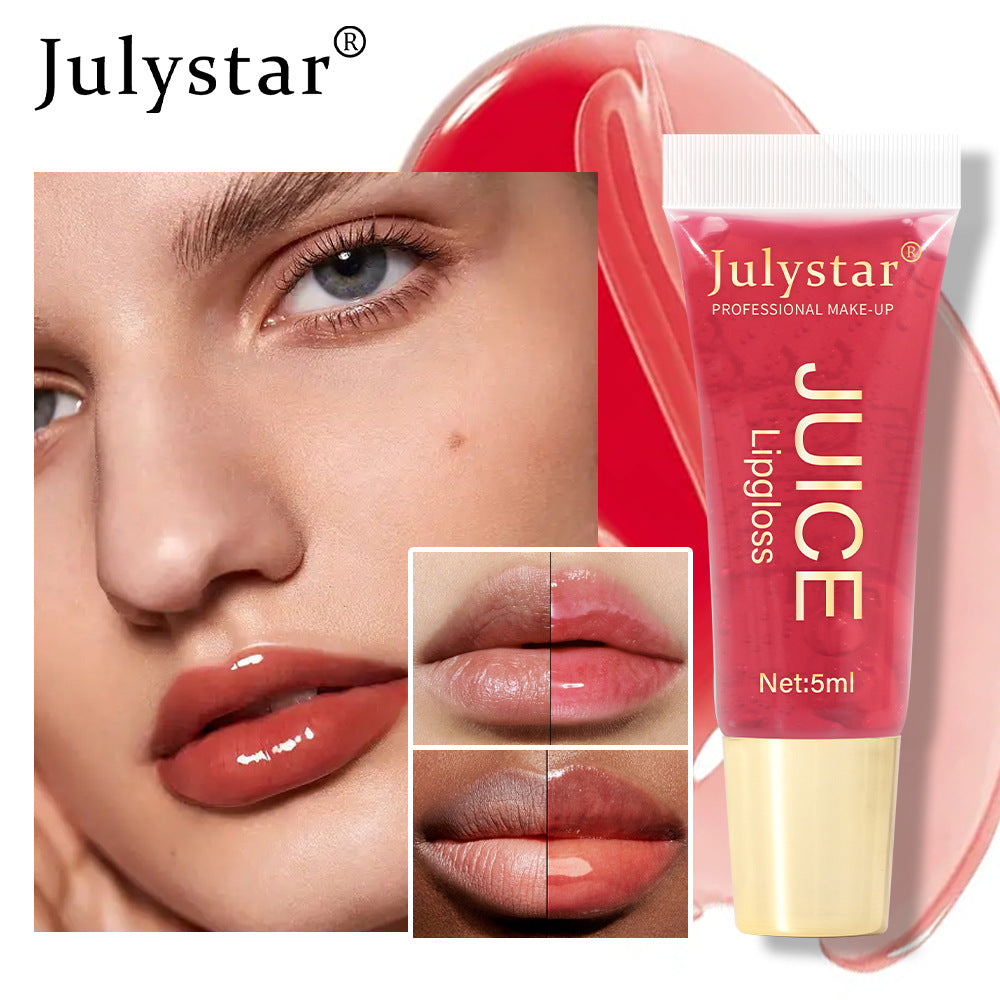 Moisturizing Fruit-Flavored Lip Oil - Plumping Water Gloss Makeup