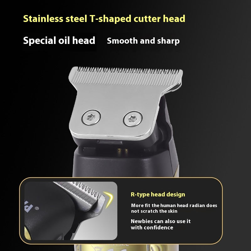Digital Hair Clipper - Professional Salon Carving Trimmer
