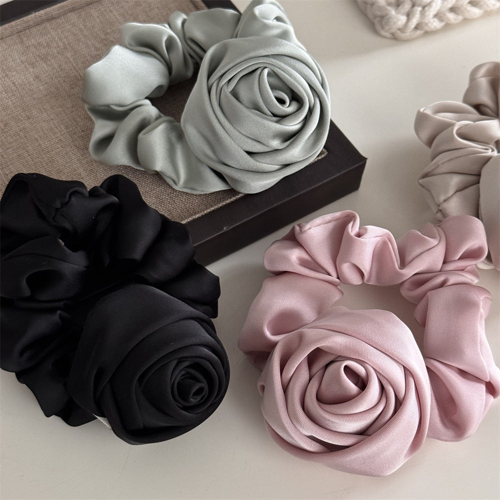 Vintage Satin Headband - Korean Style Hair Accessory