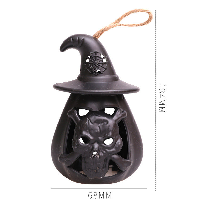 Halloween Pumpkin Shape Night Light - Decorative Scene Lamp for Haunted Houses