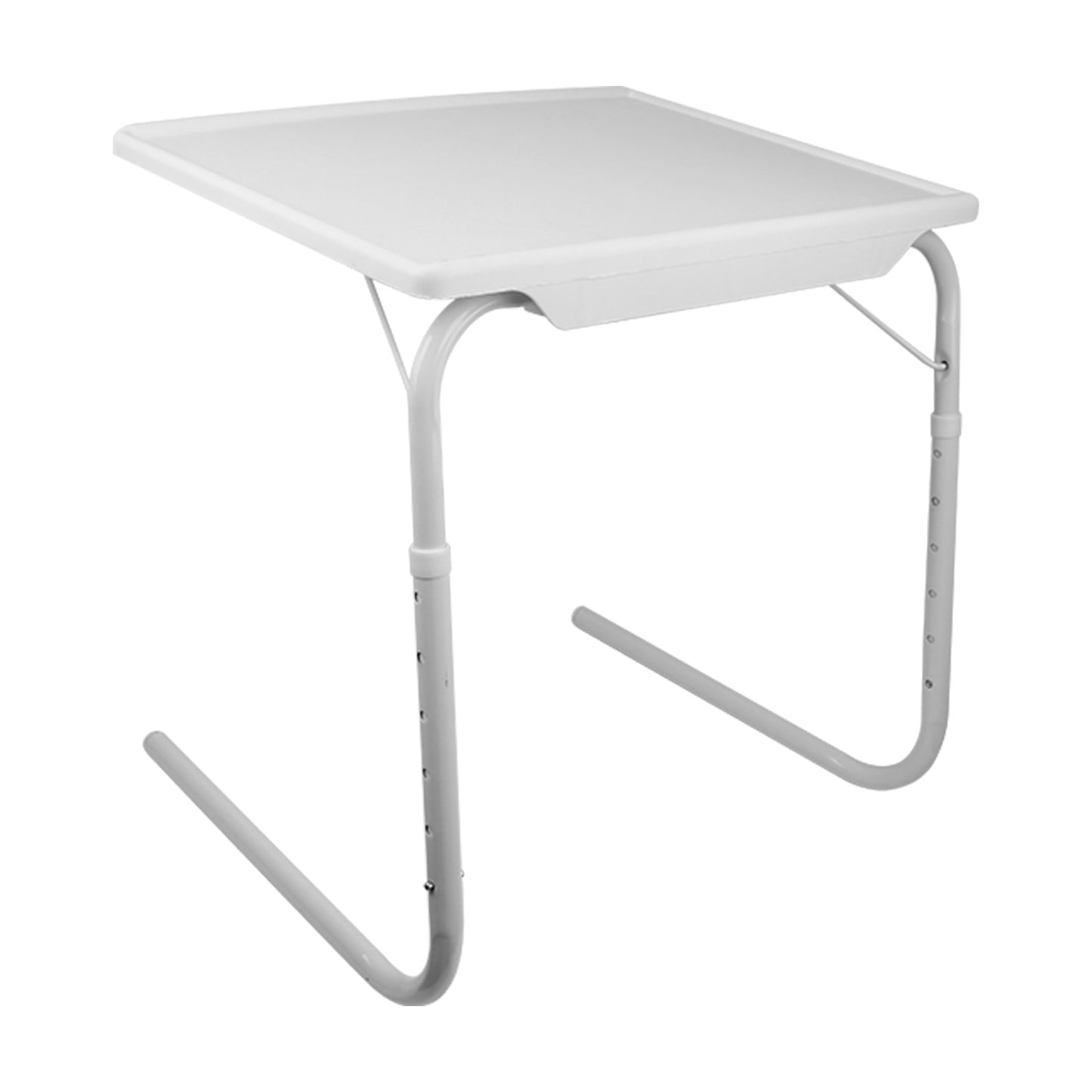 1Pc Foldable Tray Table Portable Sofa TV 6 Heights 3 Angles Laptop