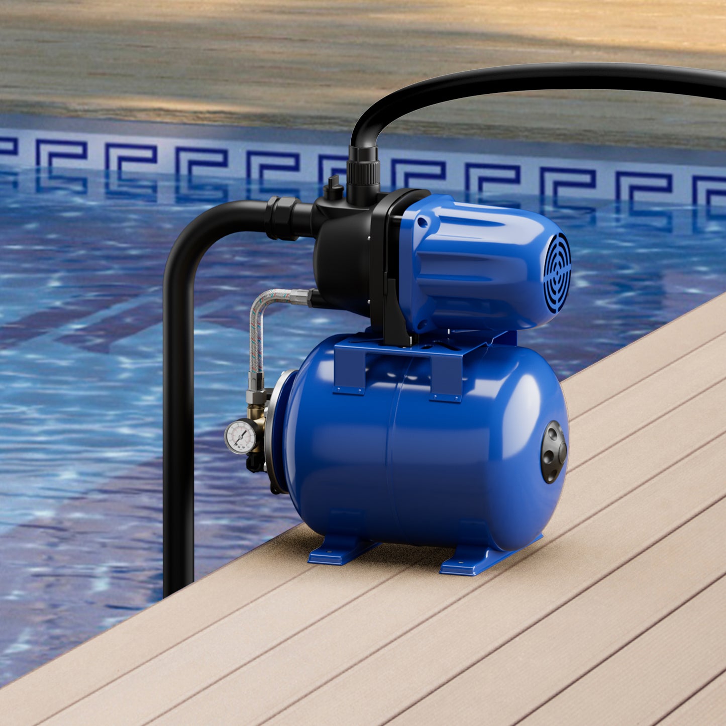 1200W Garden Water Pump for Irrigation and Pool Draining