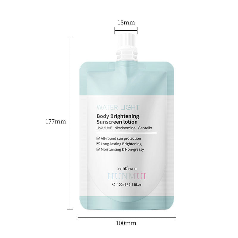 Aqua Body Brightening Sunscreen Lotion SPF30 PA++ 100ml