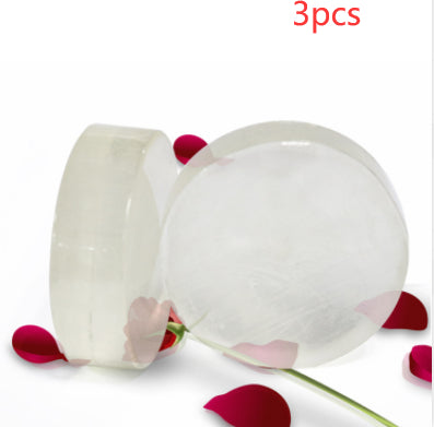 Handmade Enzyme Crystal Bar Soap 40g - Floral Scent, Cleansing & Firming