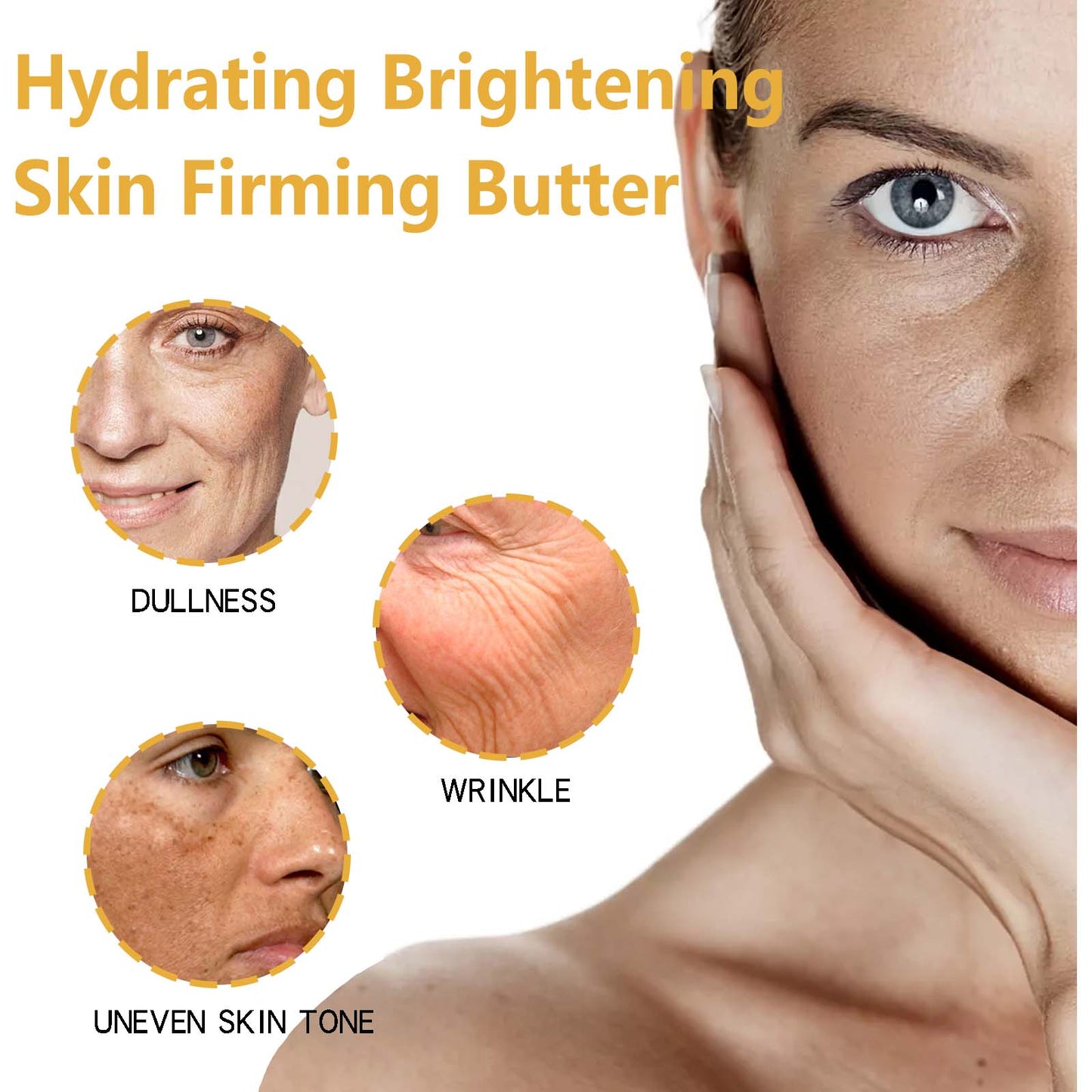 Turmeric Moisturizing Facial Cream - Brightening & Anti-Aging Skin Care