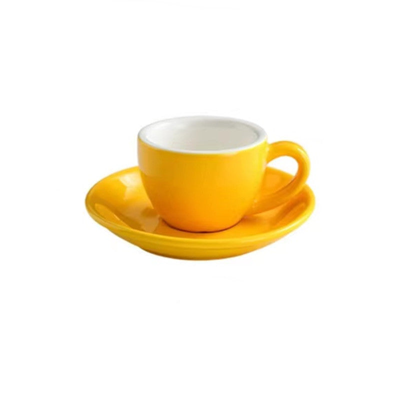 Porcelain Espresso Cups Set 75ML Multiple Colors Home Kitchen Drinkware