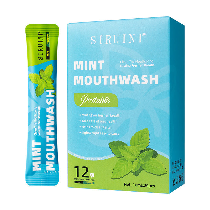 Portable Mouthwash Pieces Set - Pocket Saliva Dispenser for Travel