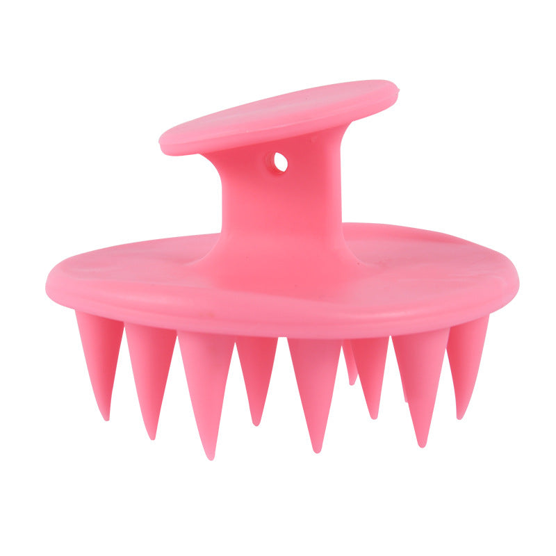 Silicone Shampoo Brush Massage Hair Scalp Cleaner Hair Care Tool