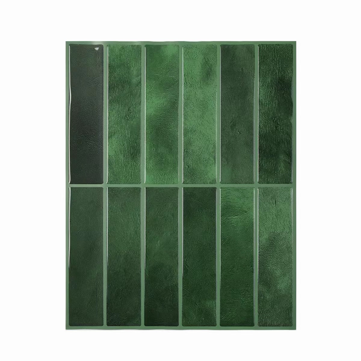 Waterproof 3D Self-Adhesive Wall Sticker for Kitchen Bathroom - High Temp Resistant