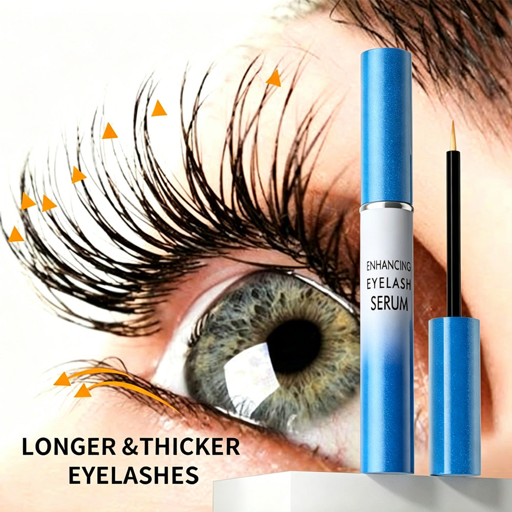 Peptide Eyelash Growth Serum - Lash & Brow Enhancer for Thicker Longer Lashes