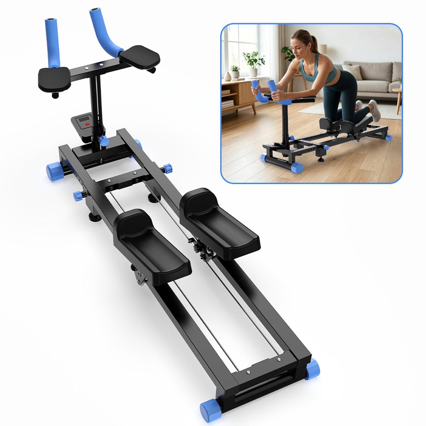 Crawl Spine Stretch Trainer - Core Training Equipment - Blue