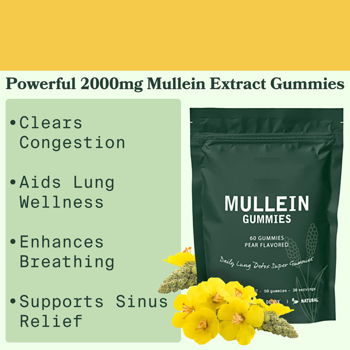 Verbena Officinalis Gummies - 60 Pieces