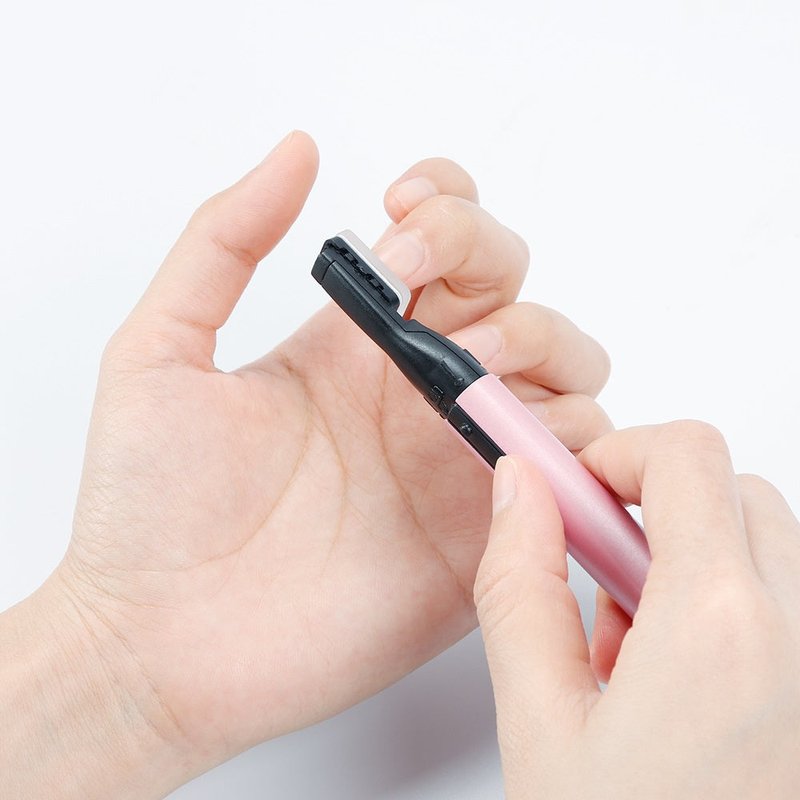Electric Nail Polisher with Nano Heads - Pink
