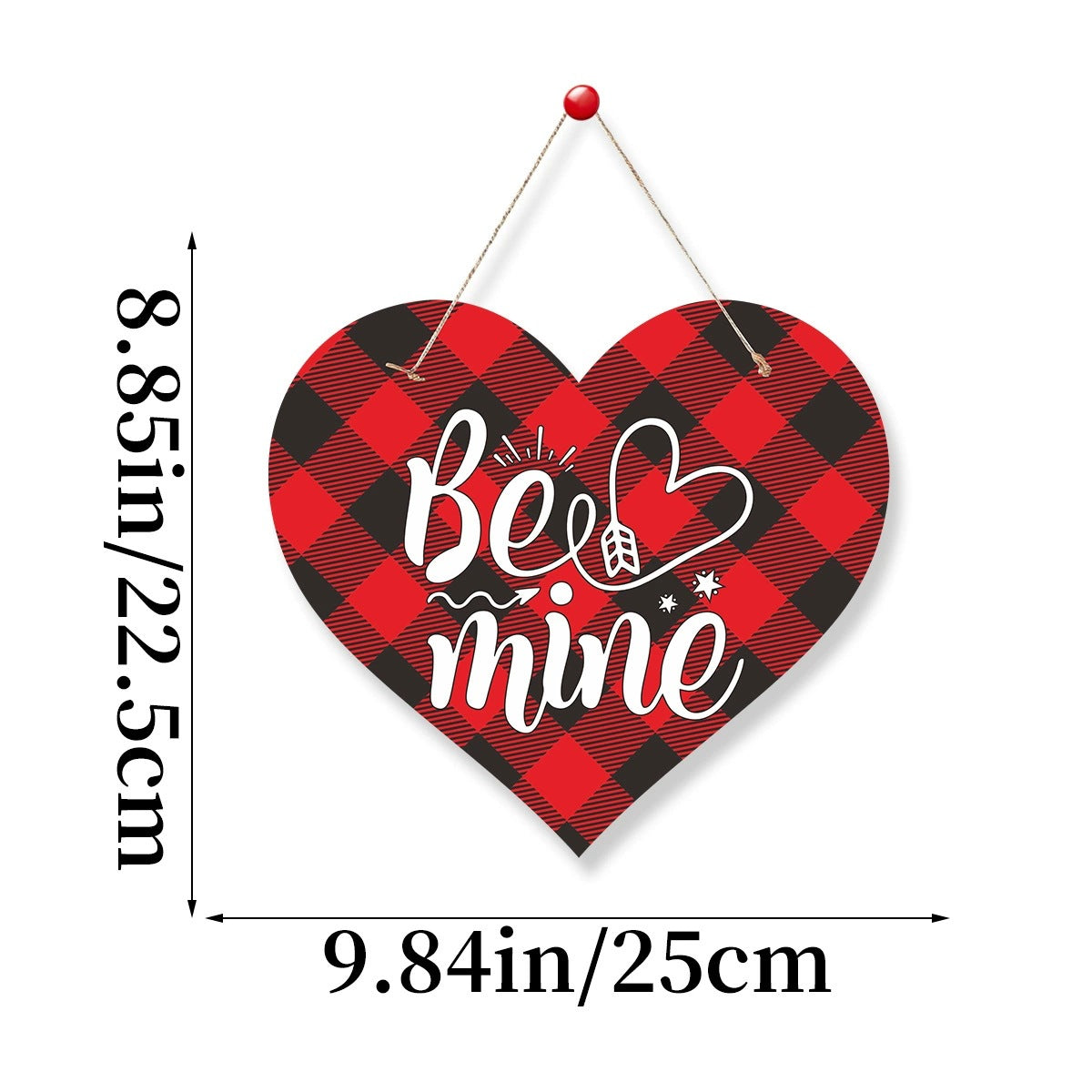 Valentine's Day Romantic Door Hanging Sign Wedding Room Decor - Multiple Styles