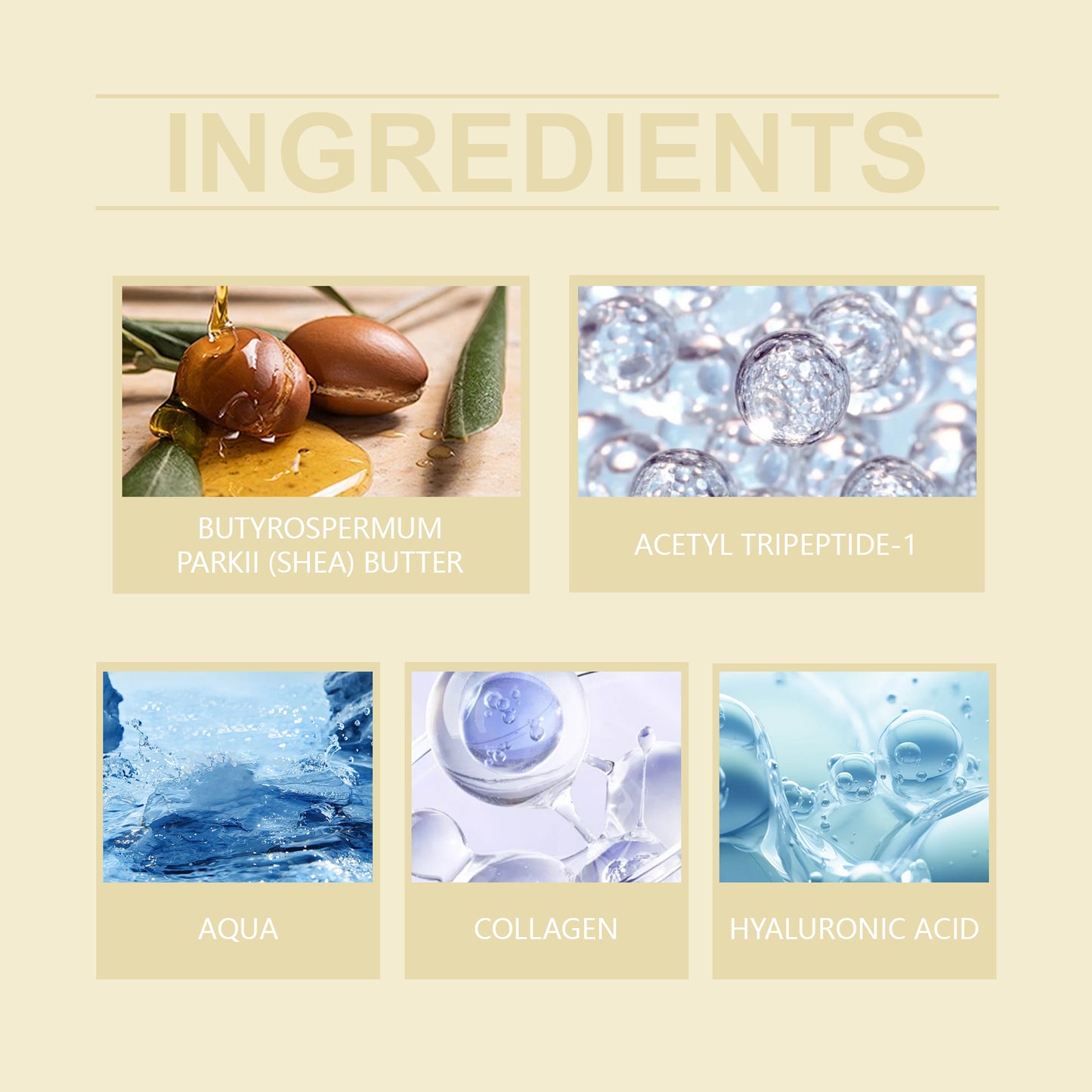 Collagen & Shea Butter Body Moisturizer - Deep Hydration Anti-Aging Cream