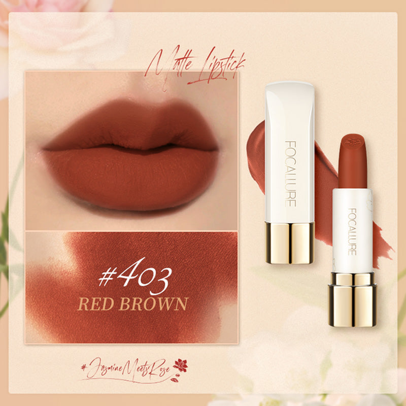 Matte Waterproof Lipstick - Long Lasting Moisturizing Lip Color