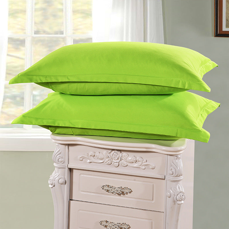 Upgraded Single Pillowcase - 48x74cm Home Textile Set of 2 for Bedroom Decor