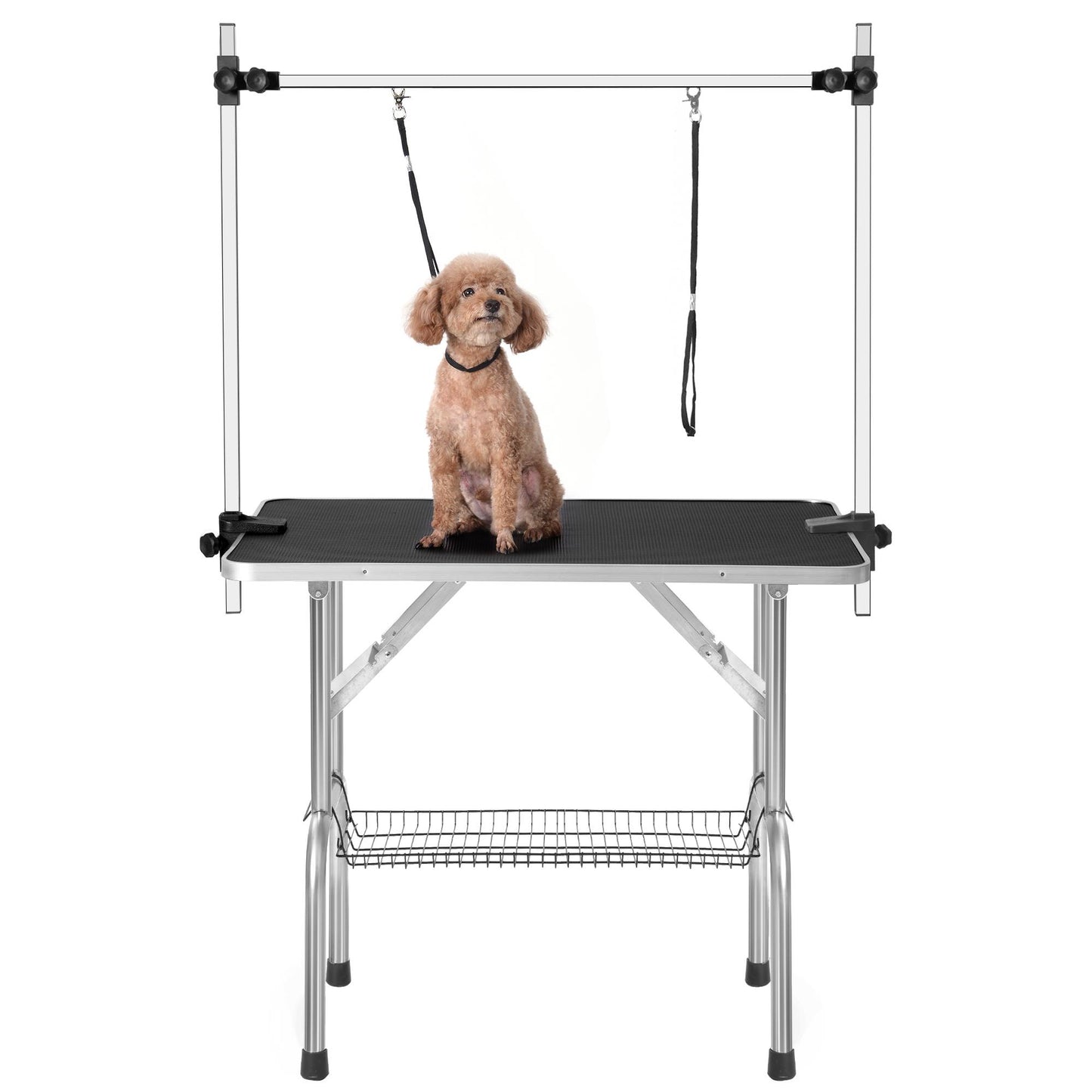 Heavy Duty Adjustable Dog Grooming Table with Non-Slip Surface