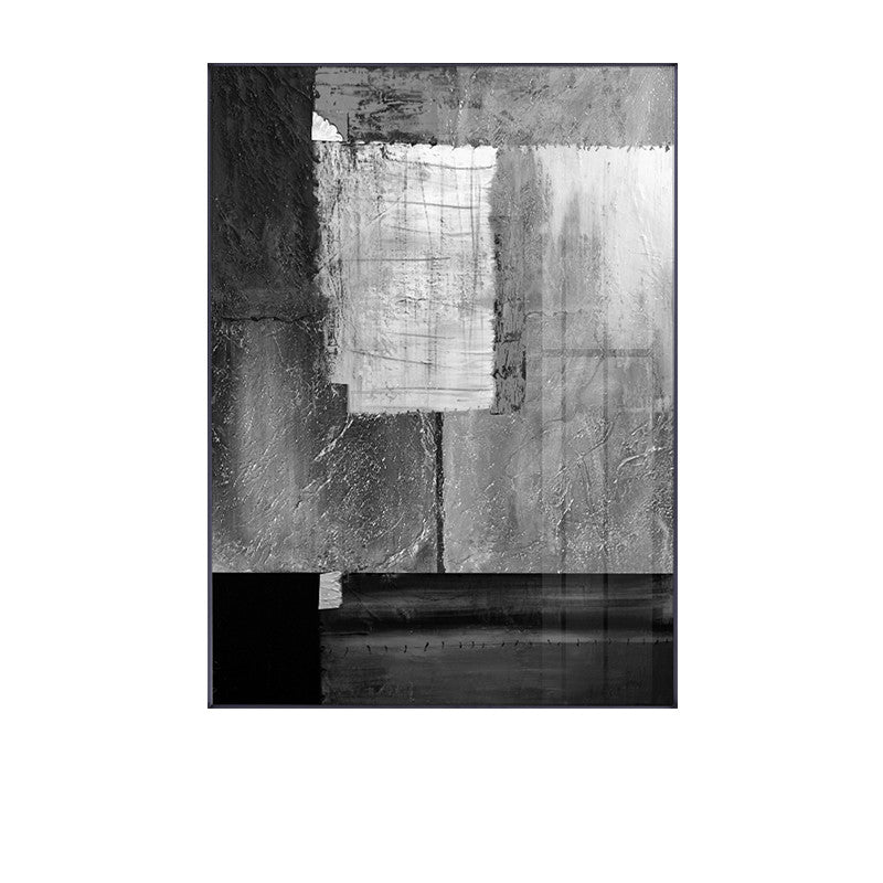 Scandinavian Abstract Gray Wall Art Canvas Poster Modern Home Decor