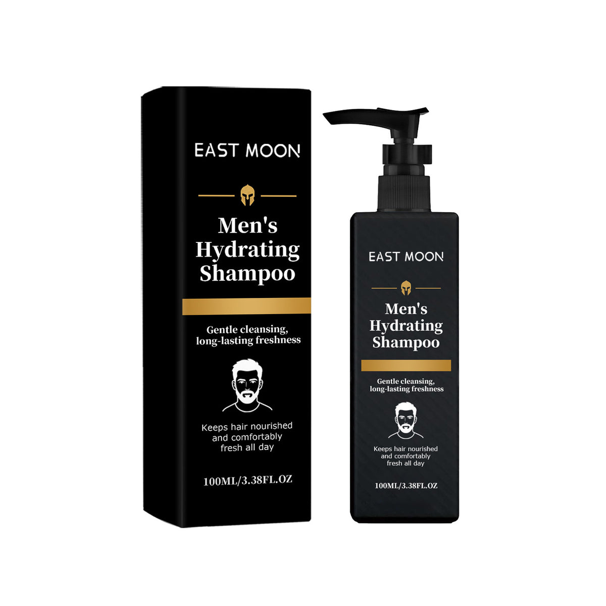 Men's Nourishing Shampoo 100ml - Hydrating Hair Care for Healthy Scalp