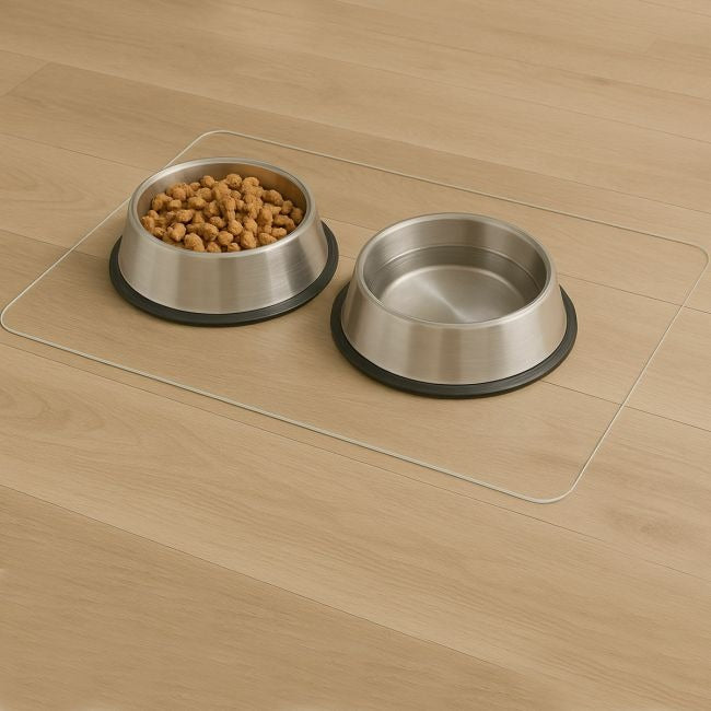 Pet Floor Mat Waterproof Anti-Scratch PVC Dog Cat Feeding Area Kennel Protector