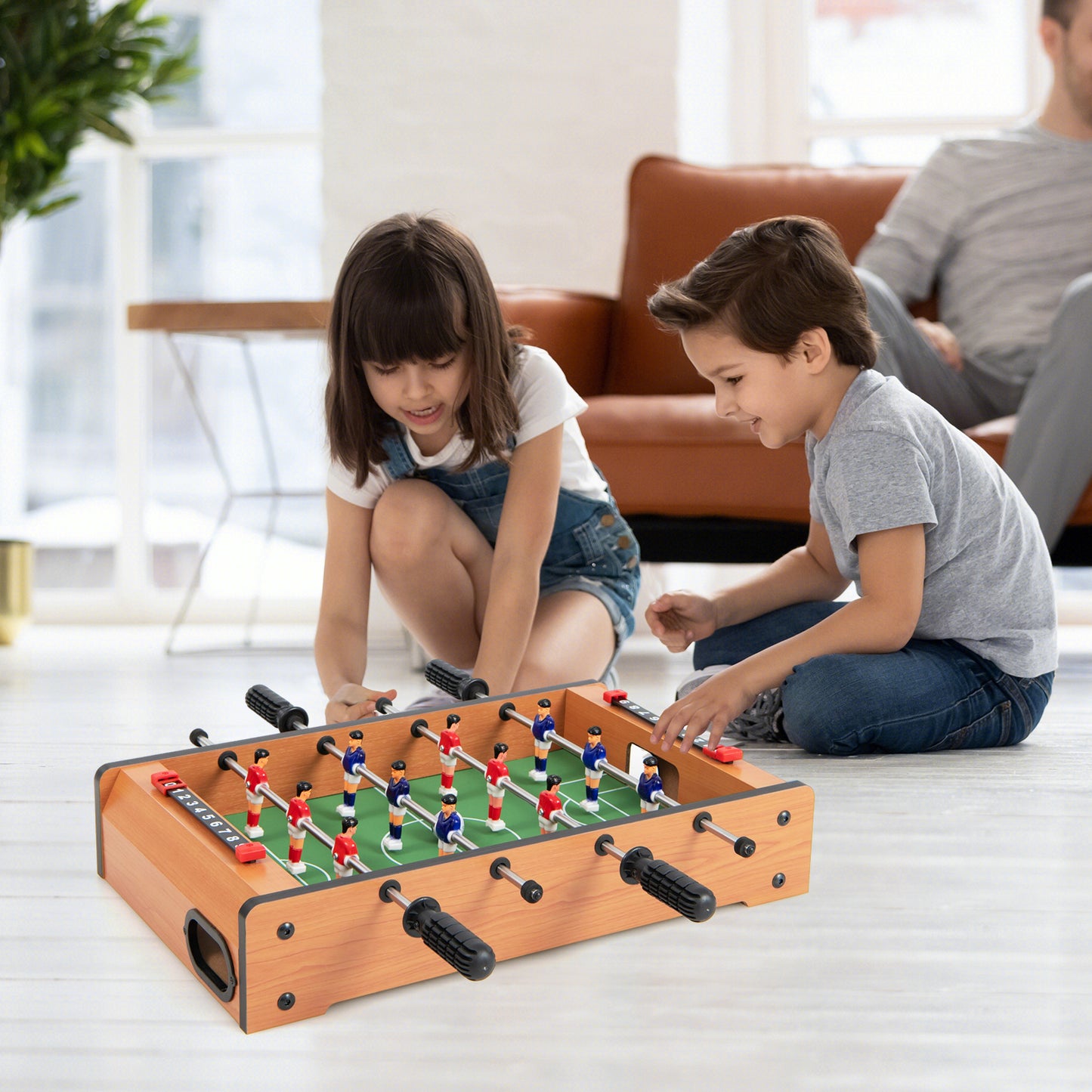 20 Inch Indoor Foosball Table - Mini Soccer Game