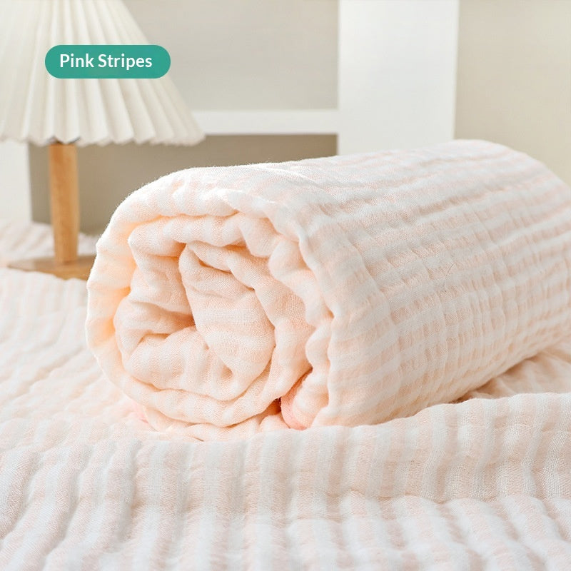 Universal Outdoor Swaddle Blanket Bamboo Cotton All-Season Bedding