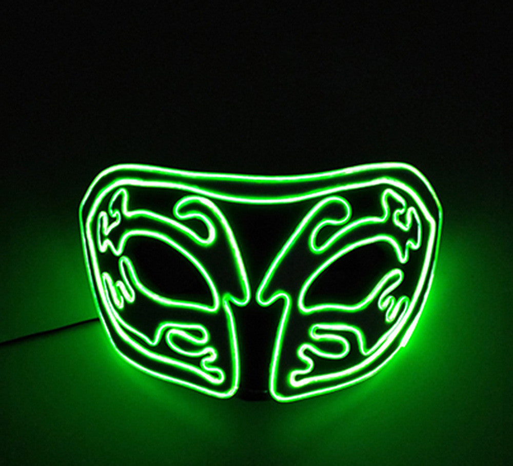 LED Glow Face Mask - Multiple Colors