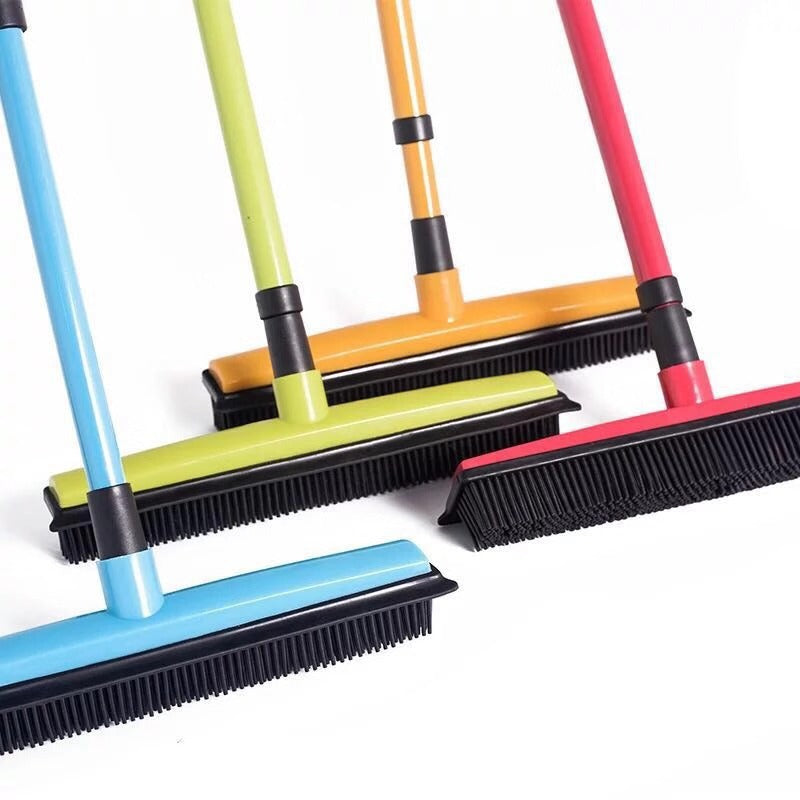 Pet Hair Carpet Cleaner Floor Brush - Household Floor Wiper for Pet Hair Removal