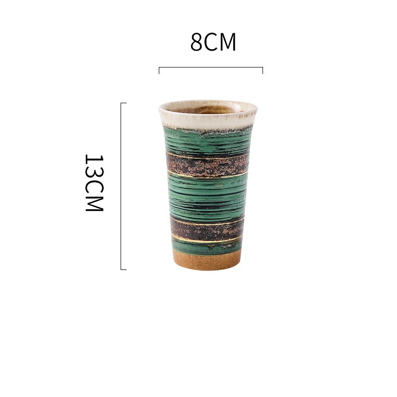 Heat-Resistant Ceramic Tea Cup for Hot Beverages - Household Kitchenware