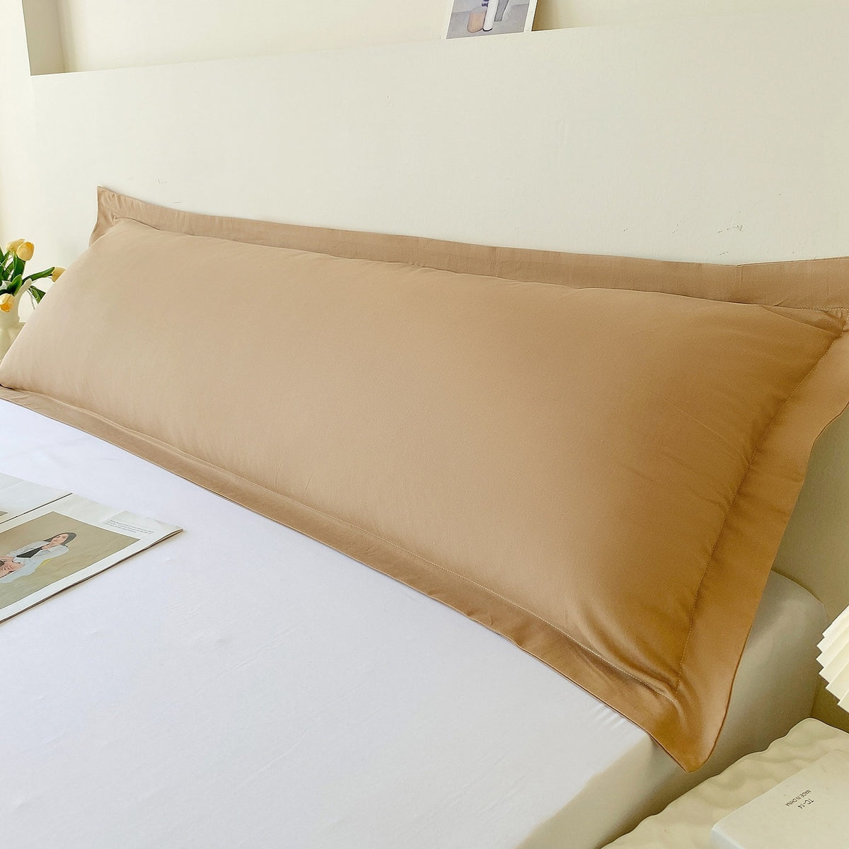 Double Cotton Pillowcase Cover Set - Modern Minimalist Home Decor