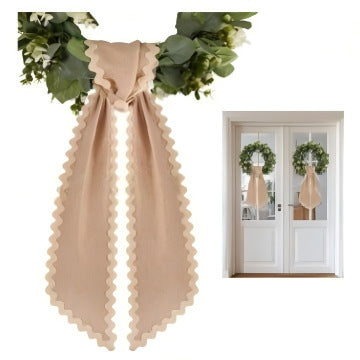 Lace Ribbon Ring Accessory for Celebrations and Decorations