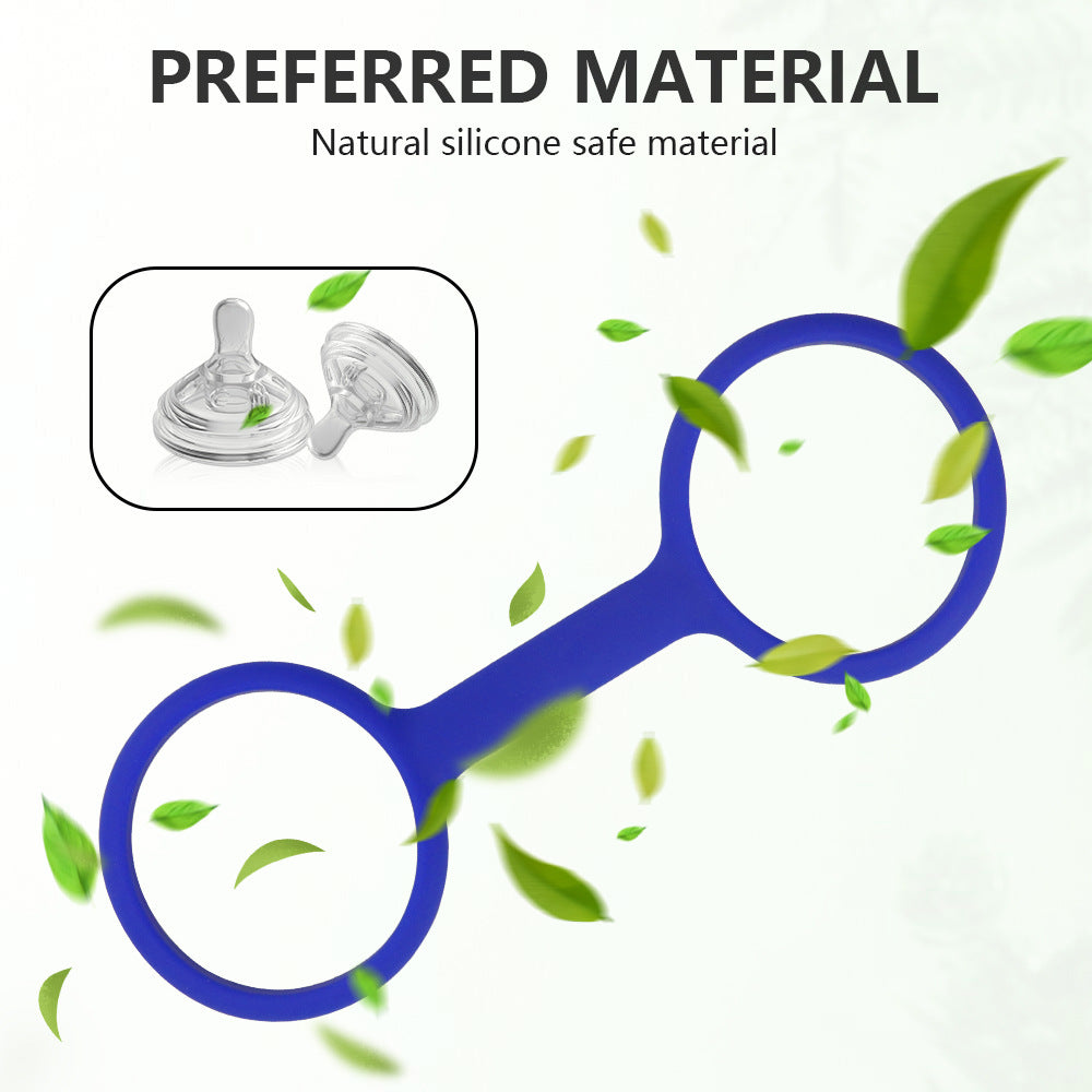 Silicone Soft Handcuffs Toys Set for Adult Wellness - Green & Blue