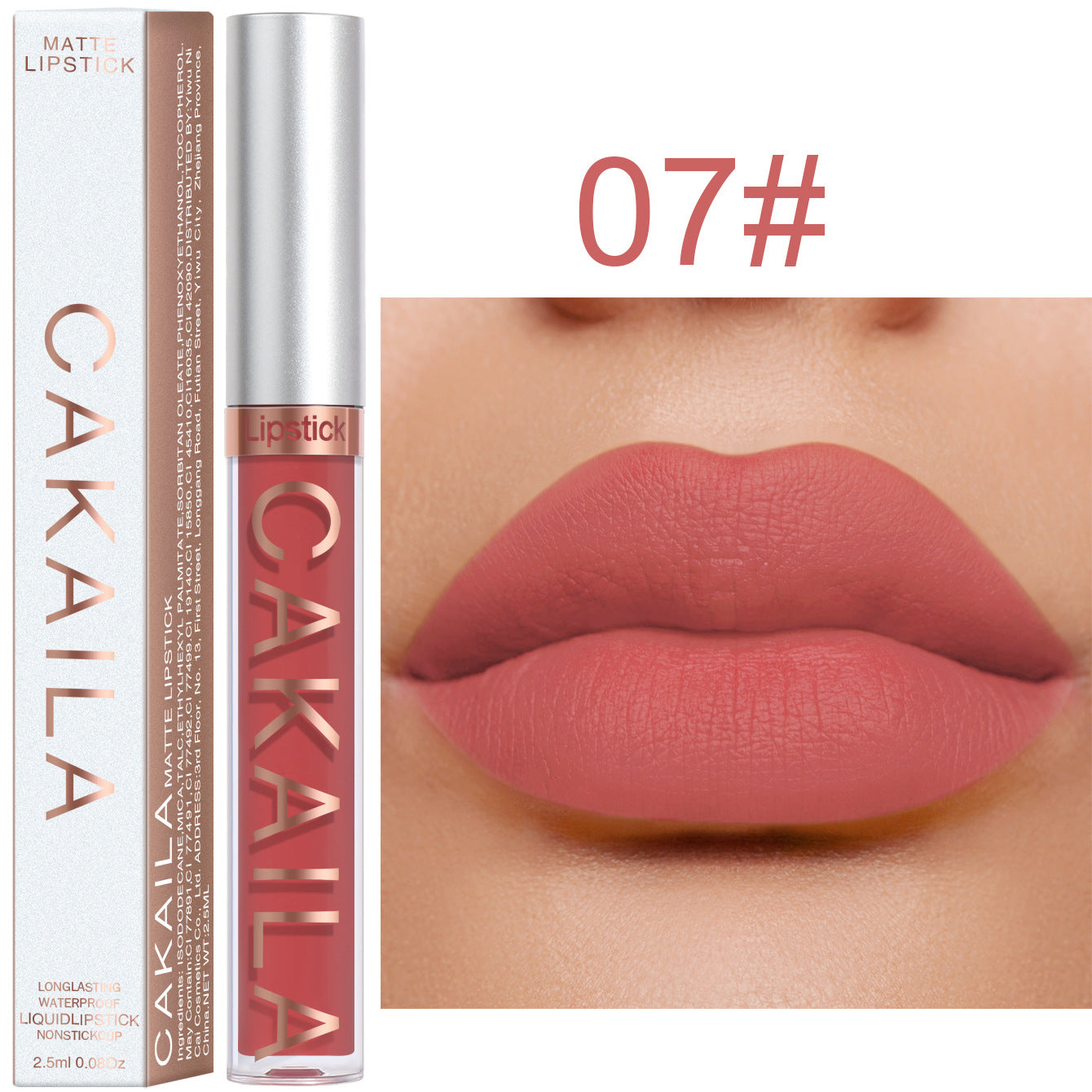 Waterproof Lip Gloss for Women Matte Lip Makeup - CJ