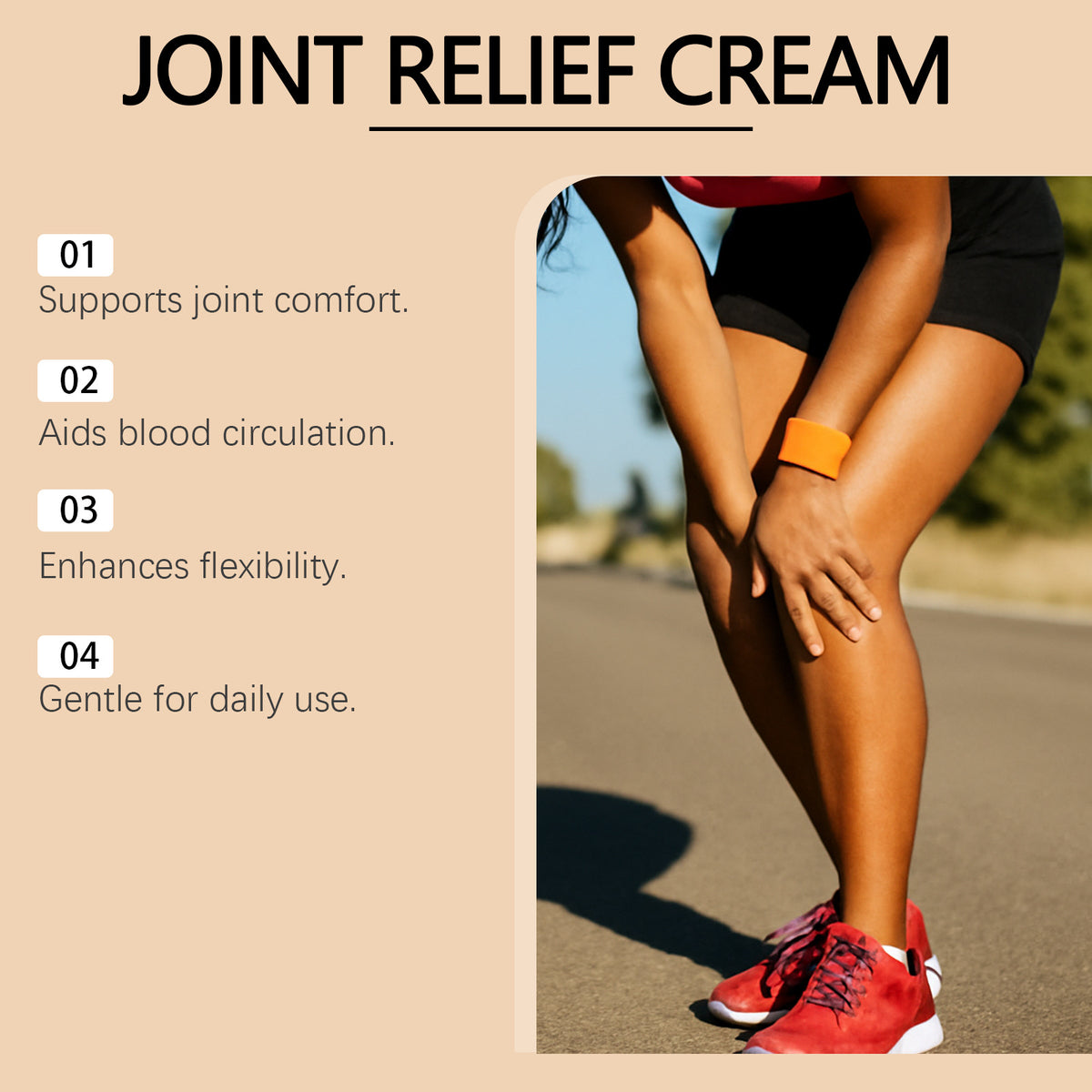 Joint Relief Cream with Chamomile & Calendula - 100G Pain & Inflammation Support
