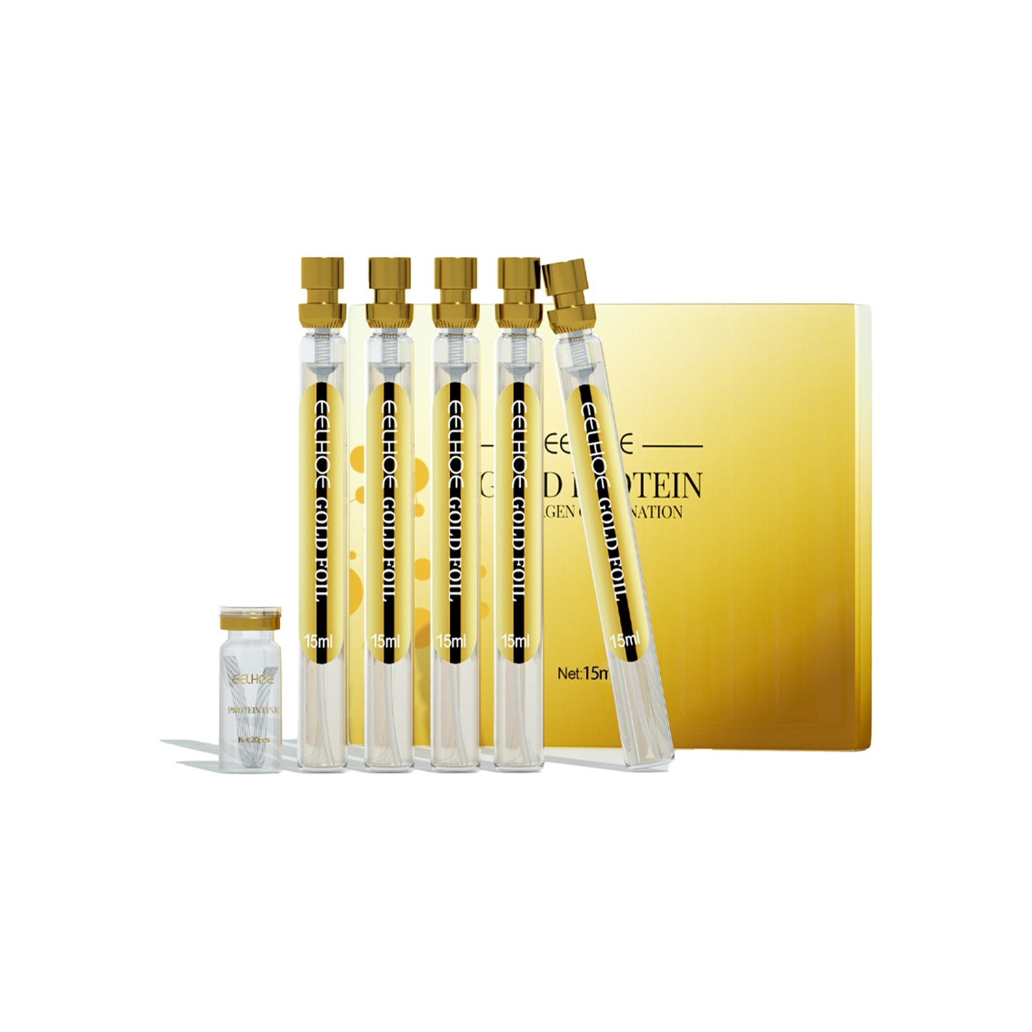 Protein Lift Kit for Face & Eye Area - Anti-Wrinkle Collagen Firming Serum