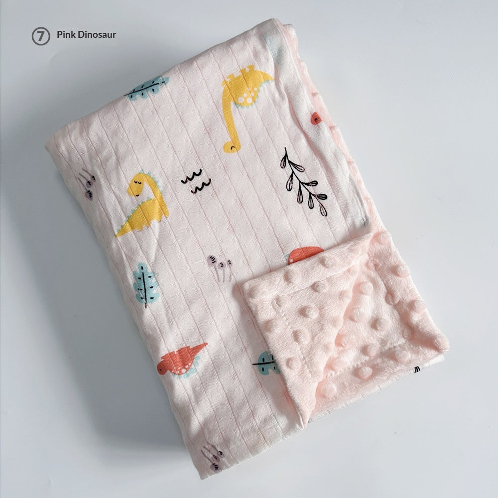 Baby Beanbag Blanket - Soft Cotton Nursery Bedding for Newborns & Toddlers