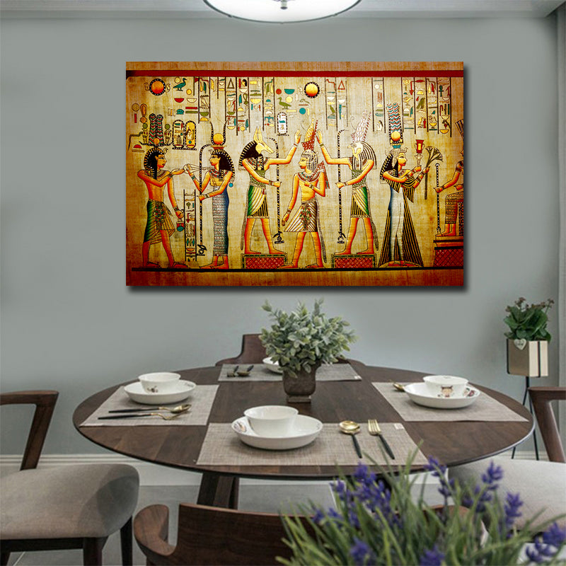 Abstract Canvas Wall Art Poster – Modern Living Room Decor (Custom Pattern)