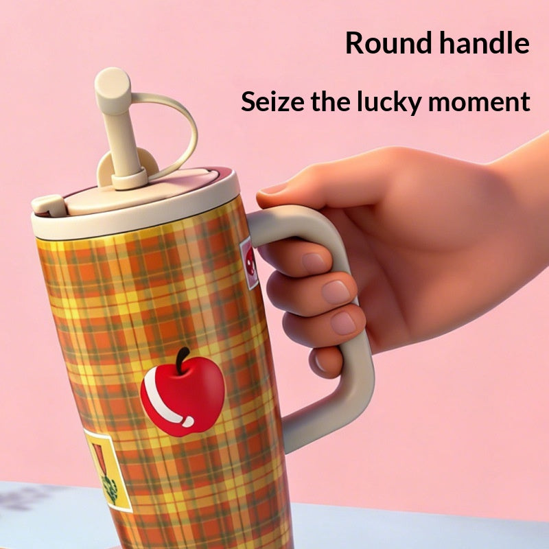 Large Capacity Stainless Steel Travel Cup for Outdoor Use - Insulated Drinkware