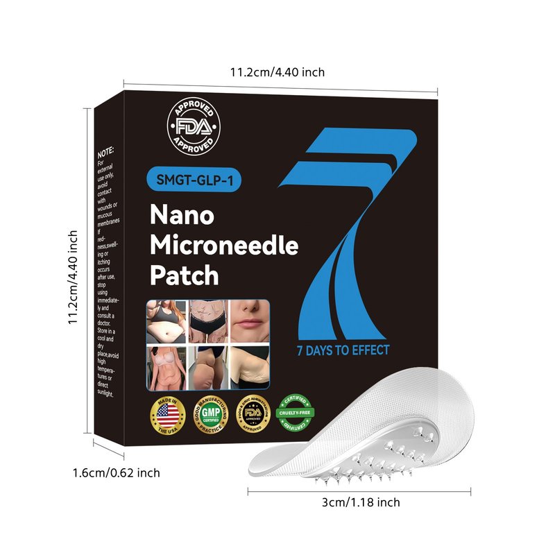 Body Management Micro Needle Patch Set - 4 Patches for Skin Care & Body Shaping