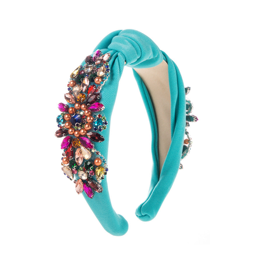 Rhinestone Pearl Headband