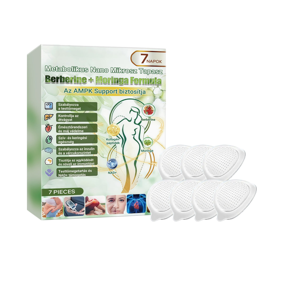 Metabolic Nano Micro Patches - 7 Pack