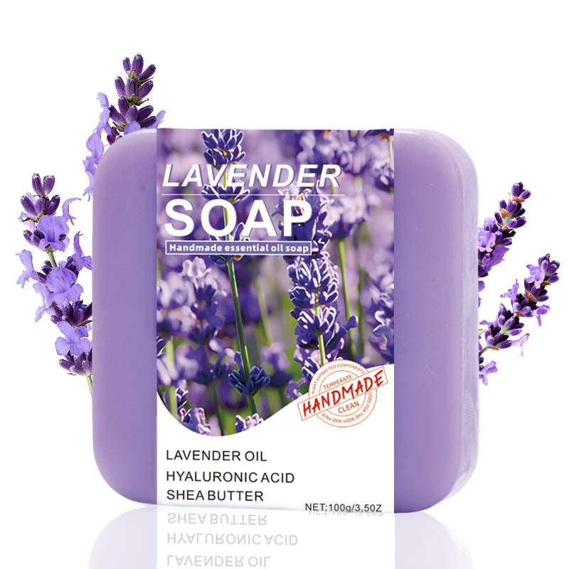 Lavender Essential Oil Soap Bar – 100g