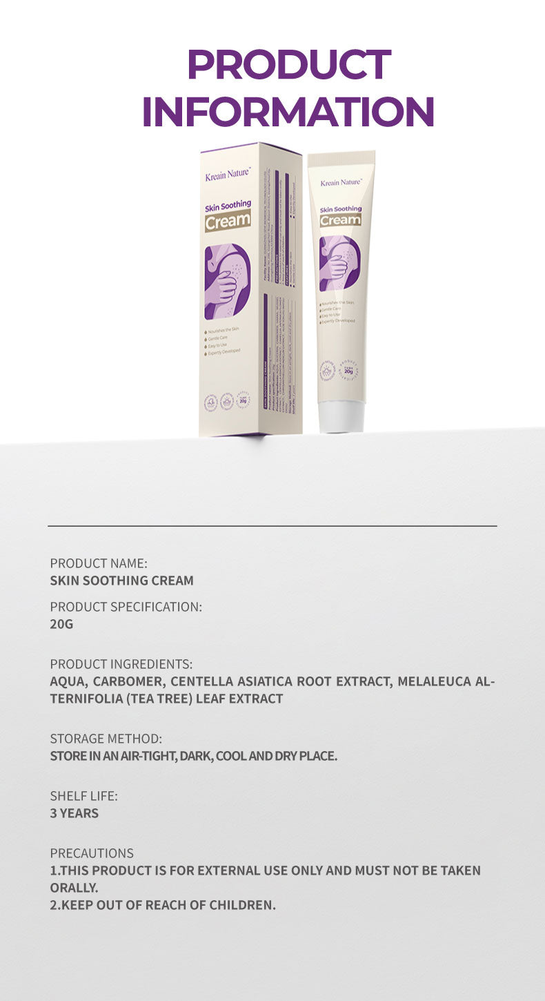 Nature Soothing Gel - Tea Tree & Cica Moisturizer for Face & Body