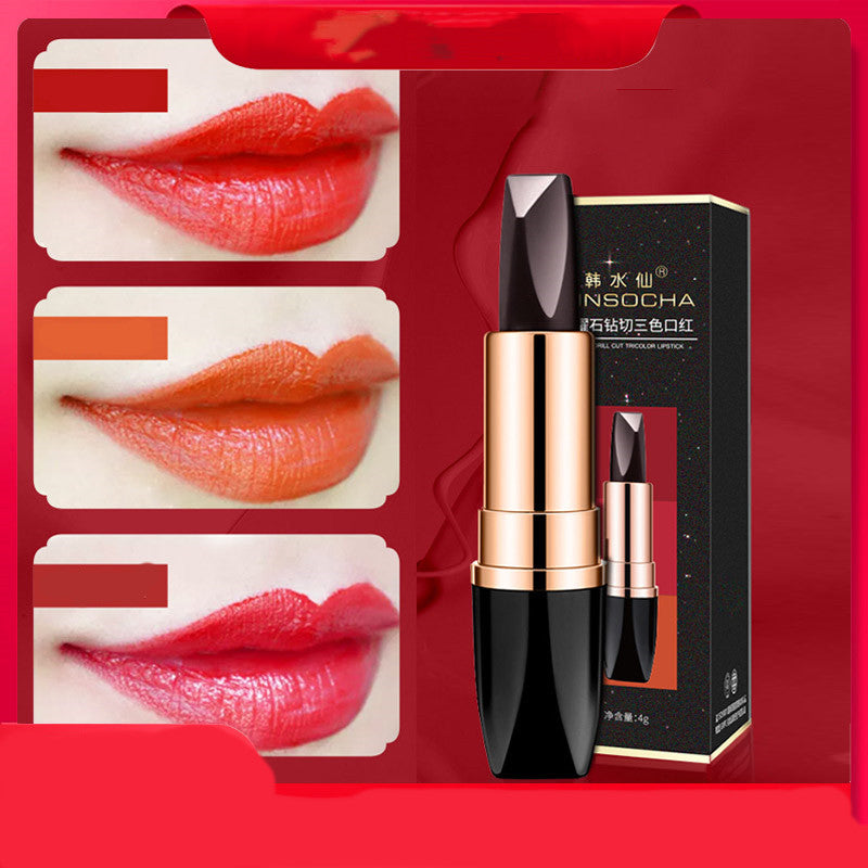Waterproof Non-Fading Lipstick with Carotene & Vitamin E - Moisturizing Lip Color