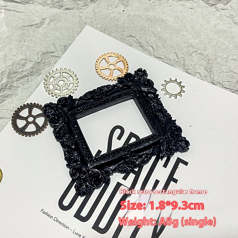 Dark Element Specimen Decorative Picture Frame for Jewelry and Photography Backdrop