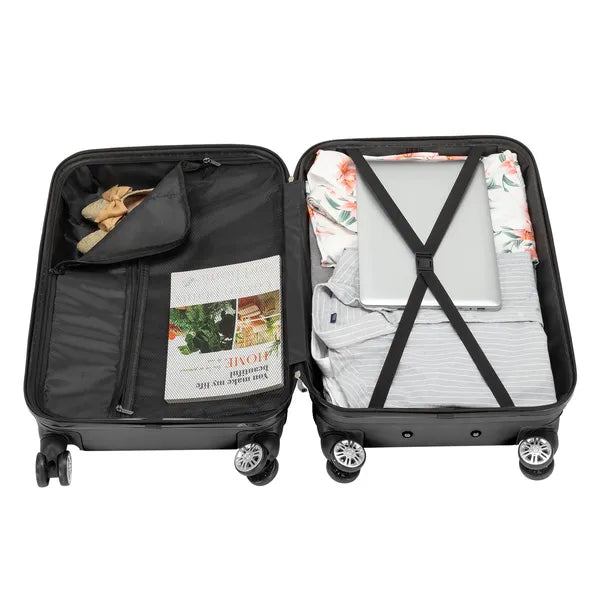 Vertical Pattern Four-in-one Universal Wheel With Handle Trolley Case