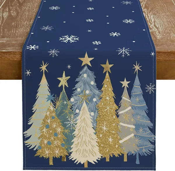 Christmas Table Runner 13x72 Inch - Festive Holiday Decor