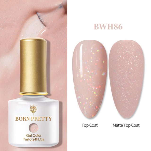 One-Color Gel Nail Polish 7ml - Long-Lasting, Non-Toxic, Professional & Home Use