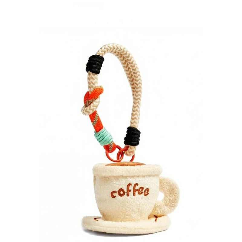 Creative Plush Toy Afternoon Tea Decoration Set - Fun Cartoon Gift